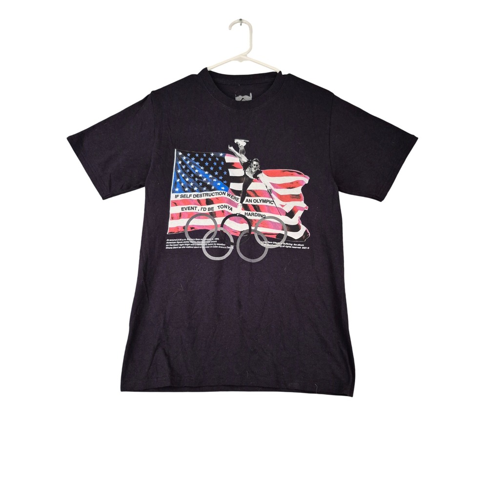 Suicideboys G59 Tonya Harding Self Destruction Olympic T-Shirt Black 2021 Small